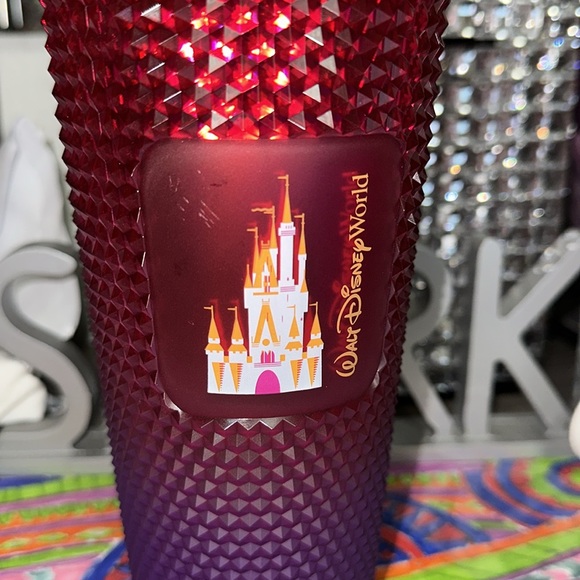 Walt Disney World Parks Starbucks Starbucks Cinderella Castle Geometric Tumbler - Picture 3 of 4